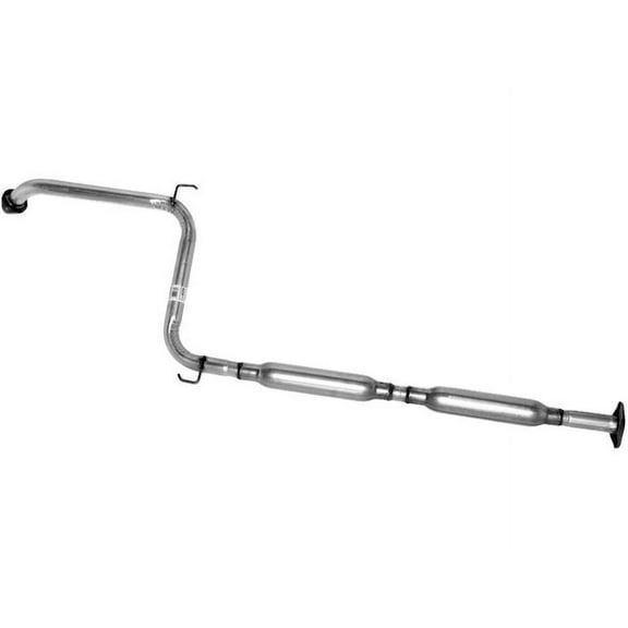 Exhaust Resonator and Line Assembly - Compatible with 1987 - 1991 Toyota Camry FWD 2.0L 4-Cylinder 1988 1989 1990
