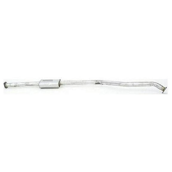 Exhaust Resonator and Line Assembly - Compatible with 2002 - 2007 Mitsubishi Lancer 2.0L 4-Cylinder Naturally Aspirated 2003 2004 2005 2006