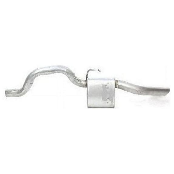 Exhaust Resonator and Line Assembly - Compatible with 2004 - 2005 Dodge Ram 1500 5.7L V8