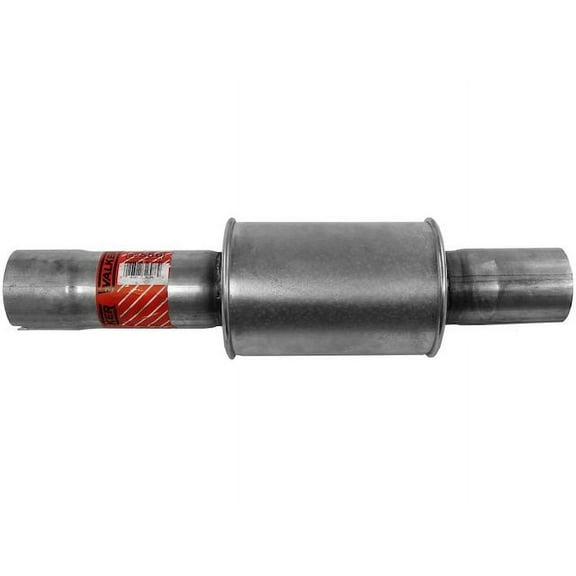 Exhaust Resonator and Pipe Assembly - Compatible with 2011 - 2017 Ford F-250 Super Duty 6.2L V8 - Walker