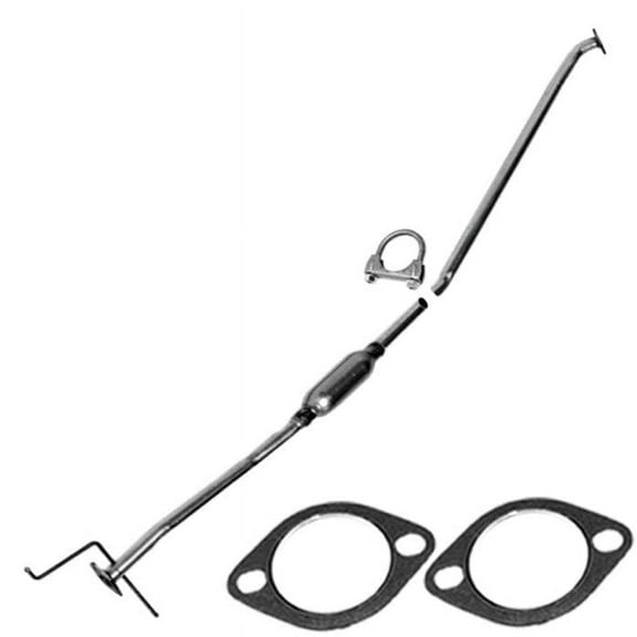 Exhaust Resonator pipe Compatible with: Kia 1999-2001 Sephia 2000-2004 Spectra 1