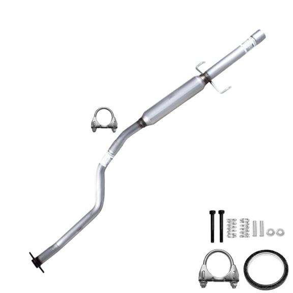 Northeastern Exhaust Stainless Steel Muffler Fits 1998-2002 Ford Escort ZX2 2.0L - Direct Fit