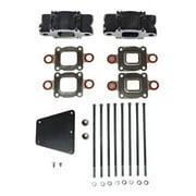 Exhaust Riser Kit 3 Barr Mercruiser 4.3L 5.0L 5.7L 6.2L w/Dry Joint Std Cool 2002-UpPro # MC-20-864929A3 X-Ref # 864929A3