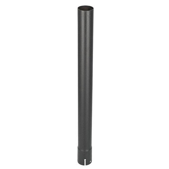Exhaust Stack - 2" x 24" Straight Black
