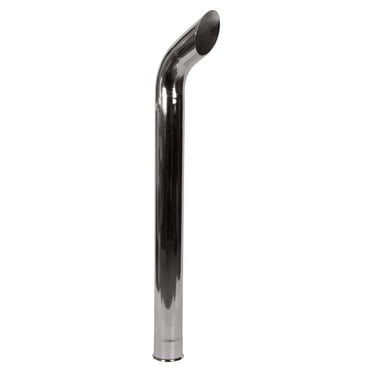 Tractorparts.Store 1-3/4 X 24 Curved Black Exhaust Stack Pipe For KUBOTA Tractors - Replacement TPS330Pipe