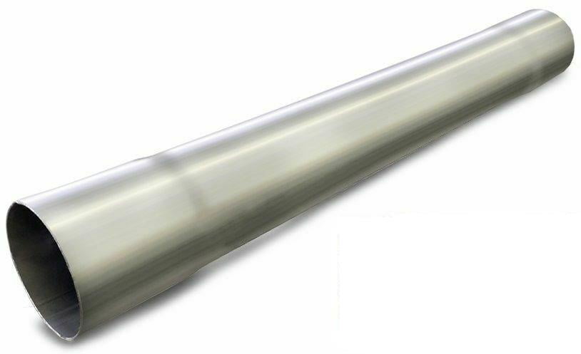 Colt Exhaust | Stainless Steel Straight Exhaust Pipe 5" ID/OD x 30" Long | Universal Automotive Replacement Part | Rust-Resistant Design