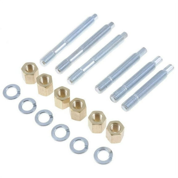 Exhaust Stud Kit 3/8 16 X 2 1/2 In And 3