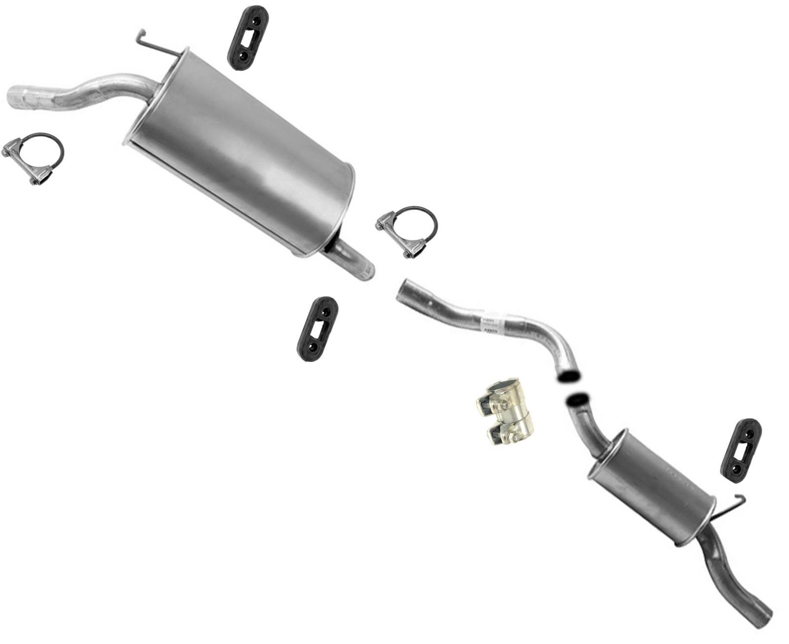 Exhaust System Ext Pipe Muffler Tail Pipe For 20102013 Ford Transit