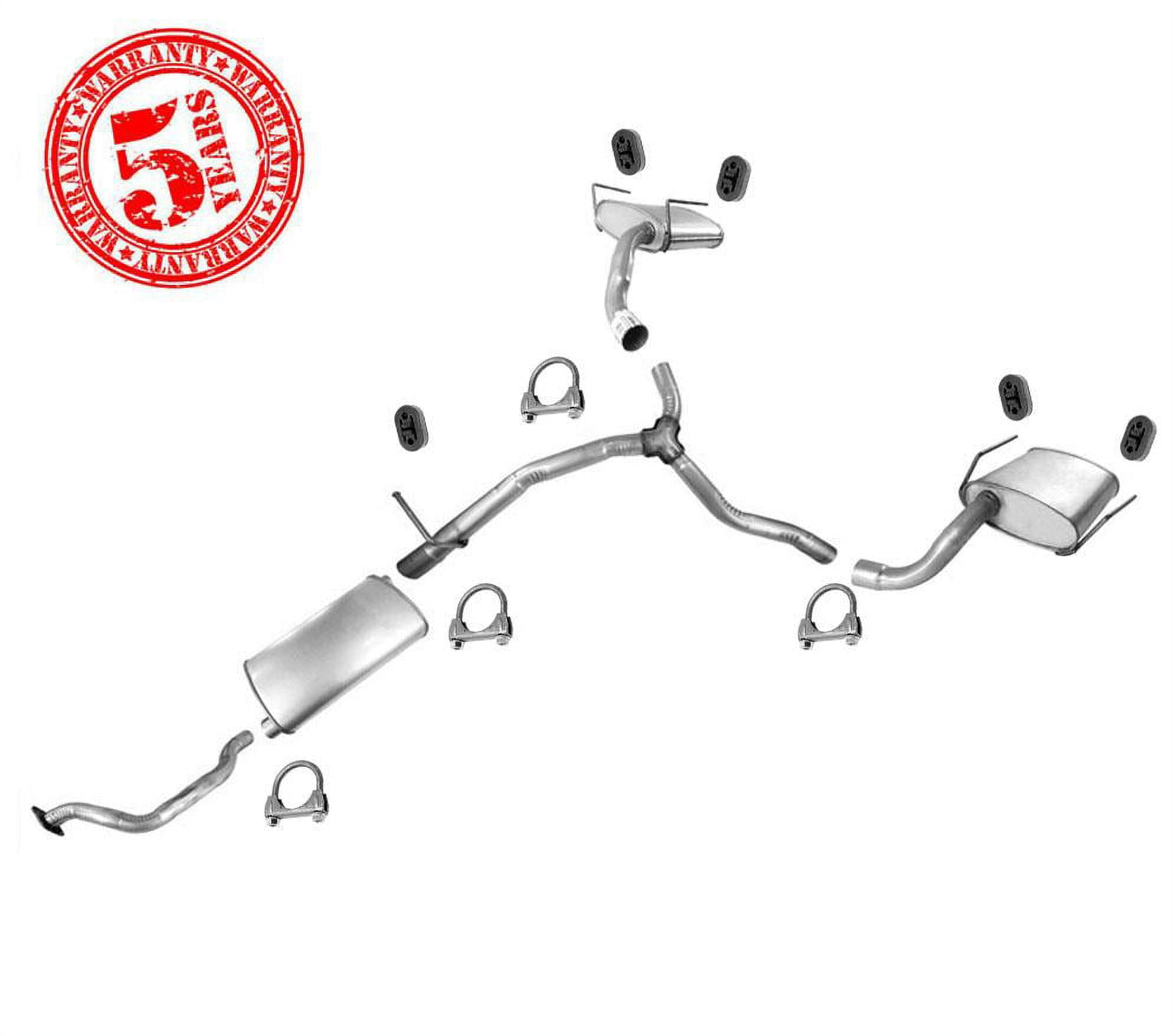 Exhaust System Fits GMC Acadia & Fits Buick Enclave 20092017 3.6L No