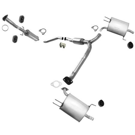 Exhaust System MADE IN USA for 2008-2012 Honda Accord 3.5L V6 4 Door Sedan