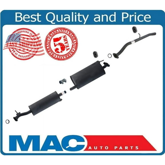 Exhaust System Pipe & Muffler System Clamps For 03-11 Honda Element