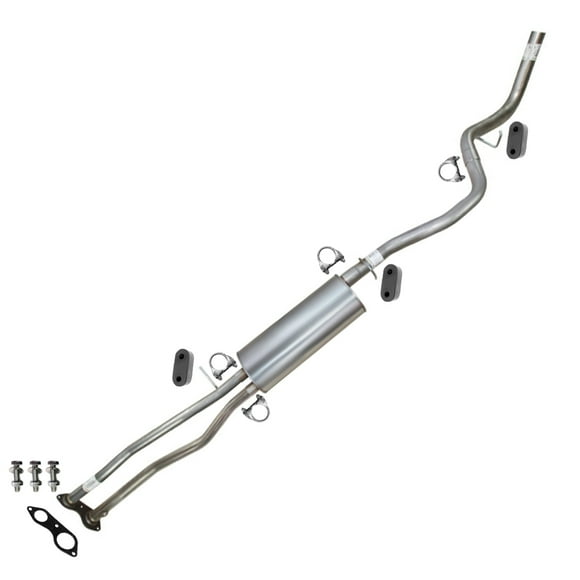 Stainless Steel Cat Back Exhaust System for 1996–1999 Chevy K1500/C1500 & 1996–1998 GMC C2500 5.7L