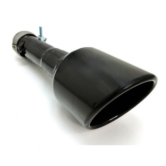 Exhaust Tip  2019-2024 RAM Black Chrome 304 Stainless Steel Slant Wesdon Exhaust Tip