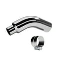 thumbnail image 1 of Exhaust Tip, 4 Inch Diesel Exhaust Tip Elbow Tip with a Clamp, 4" inlet 6" Outlet Chrome Exhaust Tip for Pickups, Trucks and Cars, 1 of 7