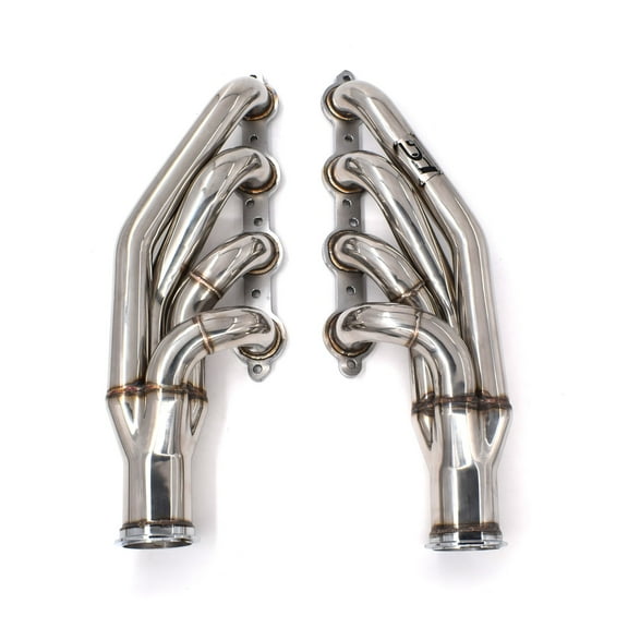 Exhaust Turbo Headers 1-7/8 x 3 in. Up and Forward Facing for GM LS Based V8 Engines LS1 LS2 LS3 LS6 LS7