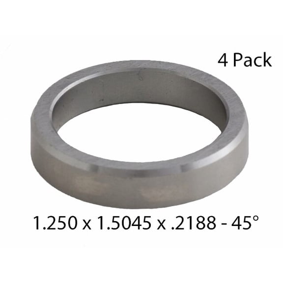 Exhaust Valve Seats (4 Count) | 1.250 x 1.5045 x .2188" | High Chrome