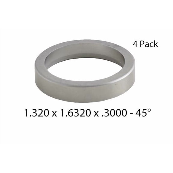 Exhaust Valve Seats (4 Count) | 1.320 x 1.6320 x .3000 | High Chrome