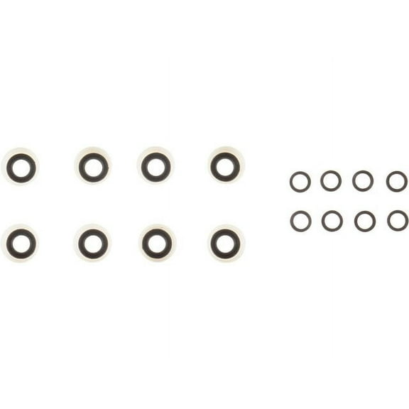 Exhaust Valve Stem Seal Kit - Compatible with 1981 - 1986 Chevy K10 1982 1983 1984 1985