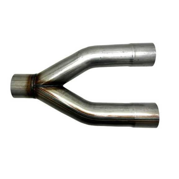 Exhaust Y Pipe 2.50 Single Inlet to 2.50 Dual Outlets WYP-250 Steel Wesdon Exhaust Y Pipe