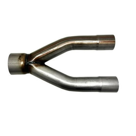 Exhaust Y Pipe 3.00 Single Inlet to 2.25 Dual Outlets WYP-300225 Steel Wesdon Exhaust Y Pipe