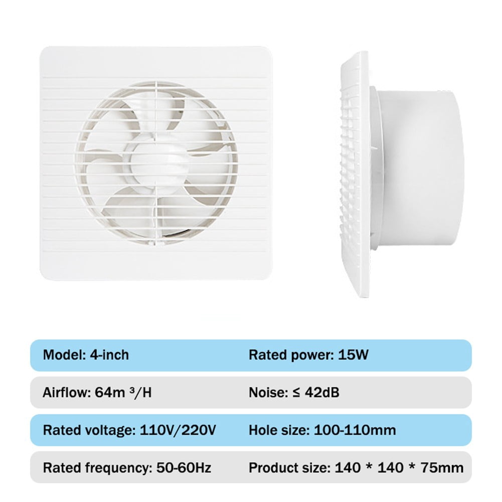 Exhaust fan,bathroom wall ventilation fan,exhaust fan,household exhaust ...