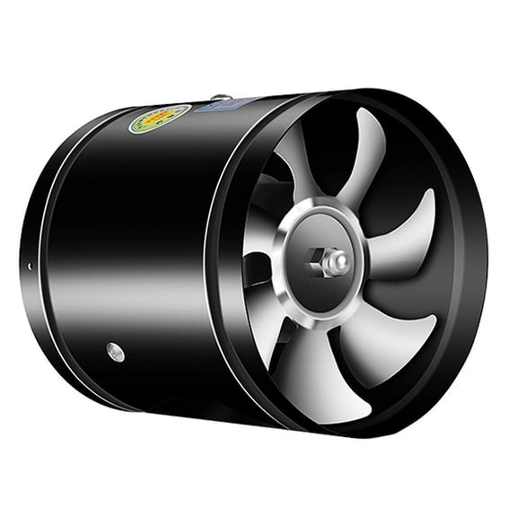 Exhaust fan two-way smoke exhaust bass silencer stable operation super suction strong wind ventilation thickened fan blades uniform air volume V