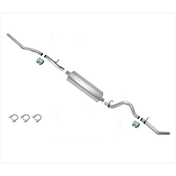 Exhaust for Dodge Dakota 2004 Crew Cab Extended Cab With 131 Inch Wheel Base