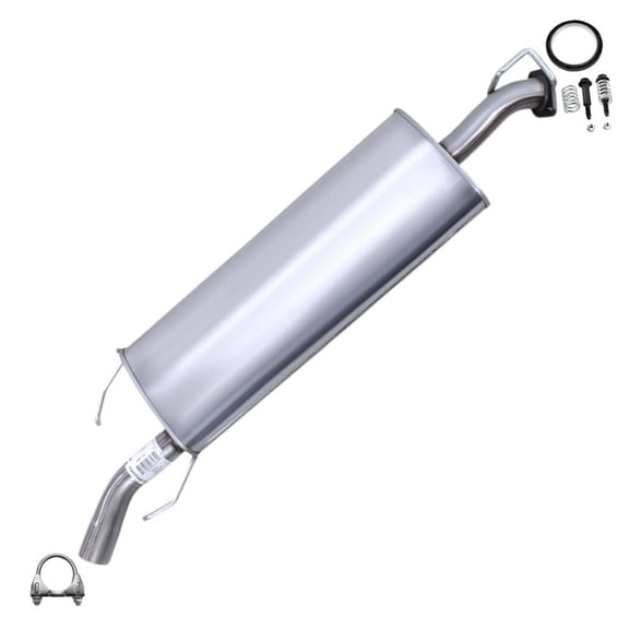 Northeastern Exhaust Rear Muffler Fits 2006-2012 Toyota RAV4 3.5L - Direct Fit | Stainless Steel Exhaust Component | Includes Gasket, Clamp & Spring Bolt Kit