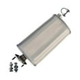 thumbnail image 1 of Northeastern Exhaust Stainless Steel Direct-Fit Exhaust Muffler Compatible with 2003–2006 Jeep Wrangler 2.4L | Includes Clamp & Bolt Kit, 1 of 7