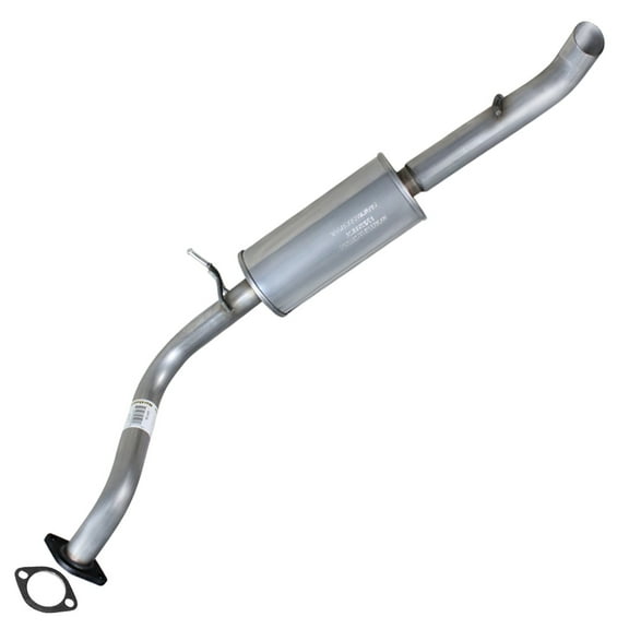 Stainless Steel Exhaust Resonator Pipe Fits 2001-2004 Mazda Tribute 2.0L | 2005-2006 & 2008 Tribute 2.3L - Direct Fit