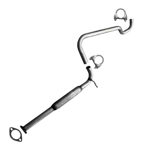 Northeastern Exhaust | Direct Fit Exhaust Resonator Pipe Fits Nissan Altima 19982001 2.4L | Free Gasket & Clamps Included | Automotive Replacement Part