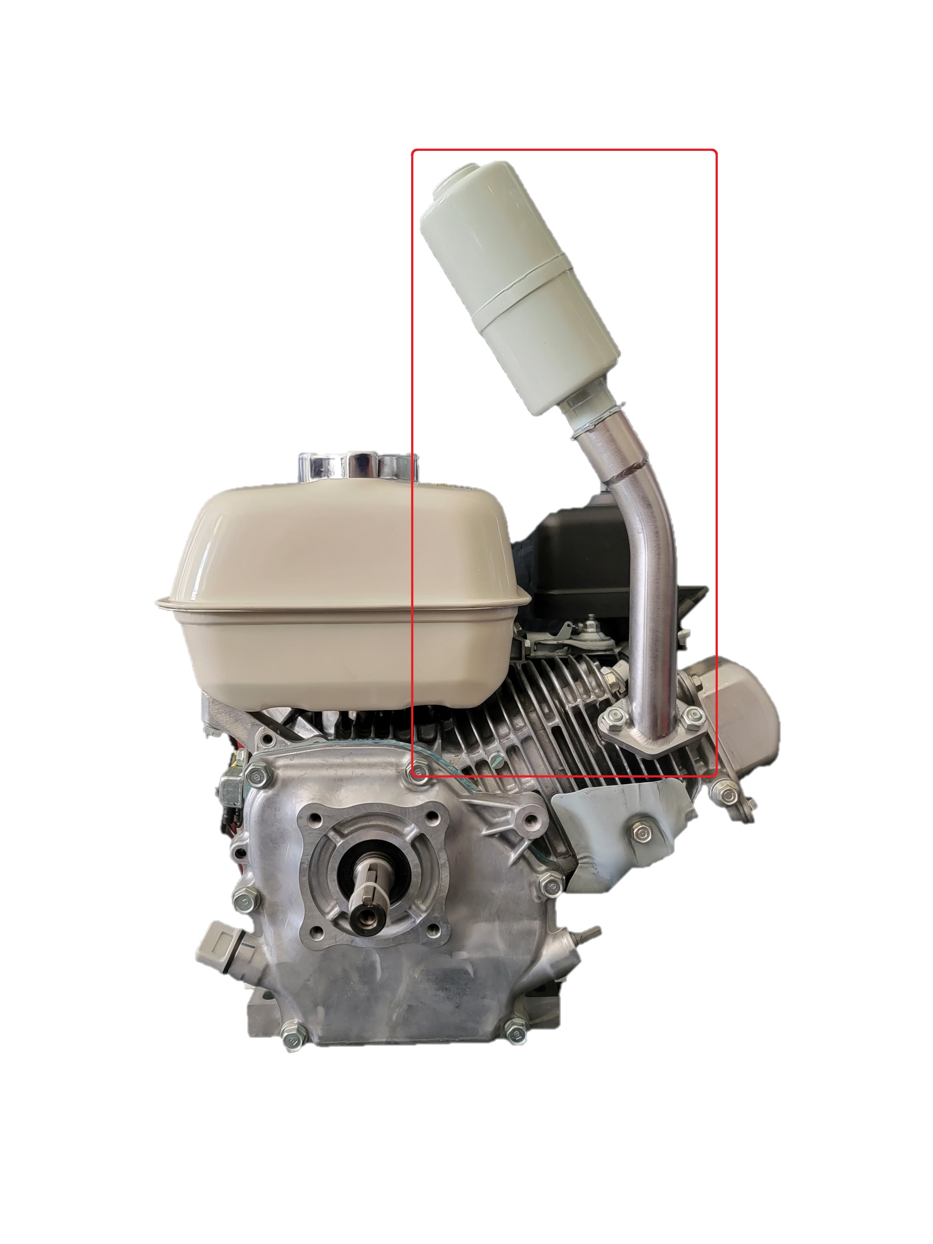 Exhaust with Muffler for Predator 212cc hemi or Non hemi, GX160, GX200