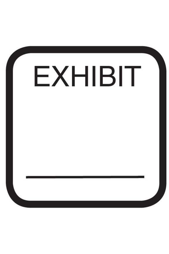 Exhibit Stamp