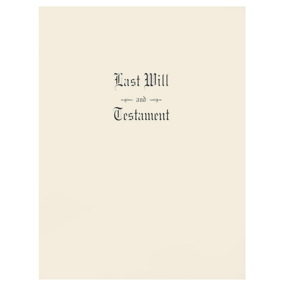 Exhibitindexes® Oversized Last Will & Testament Envelope