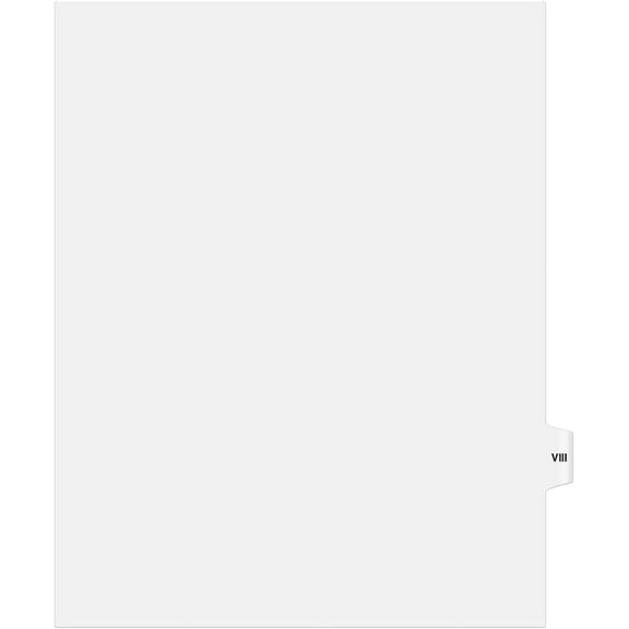 Exhibitindexes® Packs of Individual Roman Numerals (Pack of 25 of All The Same Number)