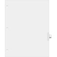 thumbnail image 1 of Exhibitindexes® Side Number Tabs - 3 Hole Punched for Standard Ring Binder, AVE Style Bold Font Tabs - Pack of 25, 1 of 1