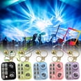 thumbnail image 1 of Exhoden Mini DJ Keychain, Disc Player Keychain Mini Musical Instrument Car Keychain Bag Pendant Small Gifts, 1 of 7