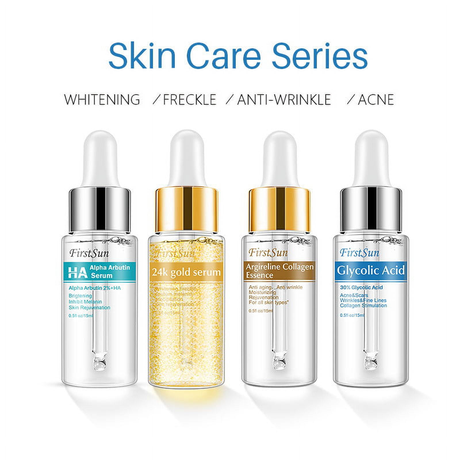 Exhoden Serum Tend Skin，Firstsun Lifts Firming Brightens Skin Tone