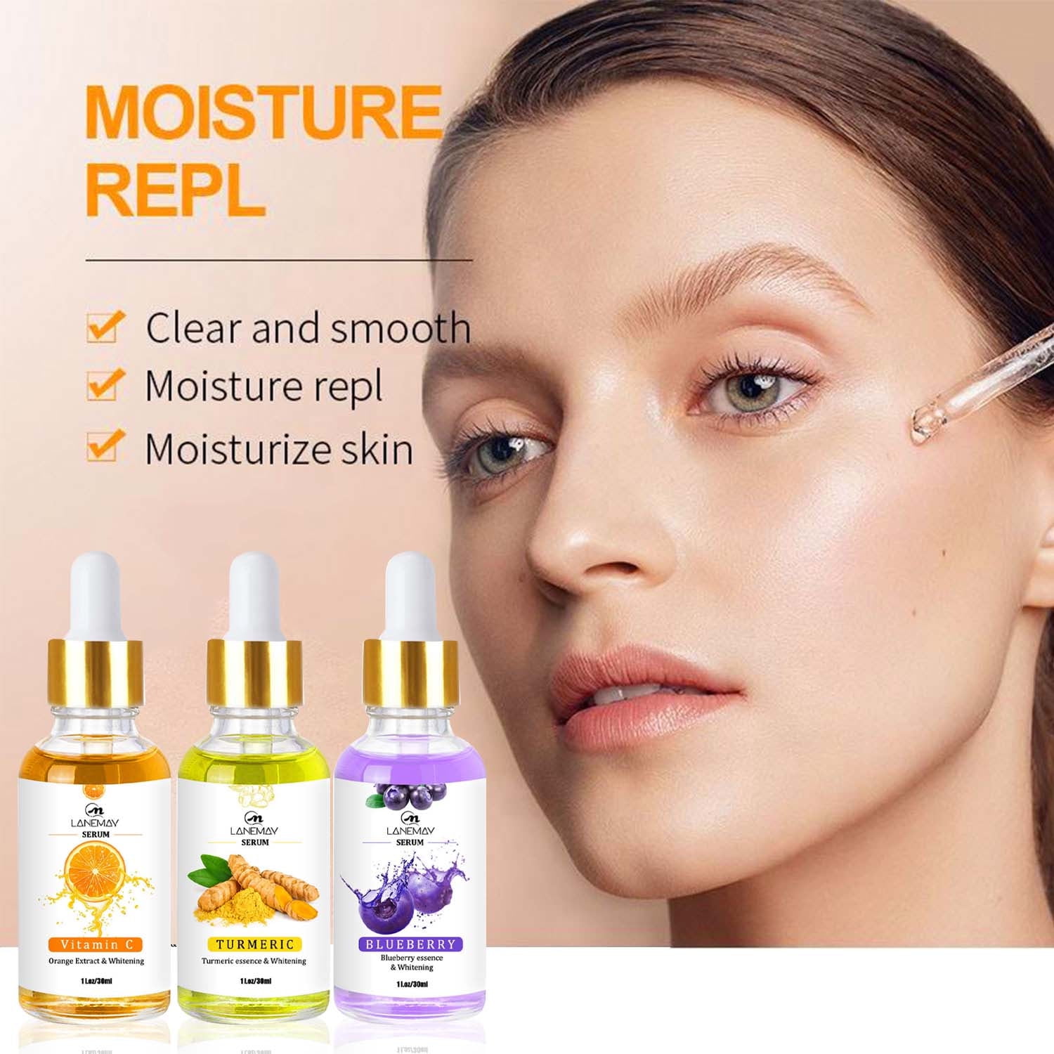 Exhoden Serum Tend Skin， Wrinkle Removing And Firming Wrinkle Removing