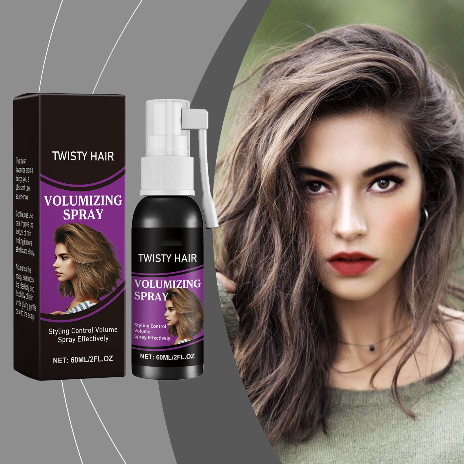 Exhoden Spray Of Water Fluffing Liquid To Increase The Strength Of Hair