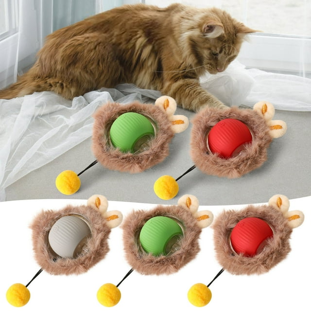 Exhoden Viral Rolling Ball, Interactive Toys Rolling Ball,Long Tail