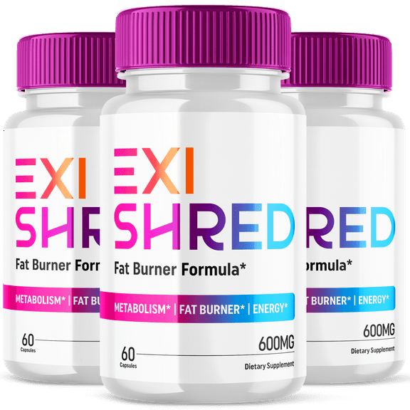 ExiShred Advanced Formula Pills Exi Shred Vitamin Supplement 180 Capsules