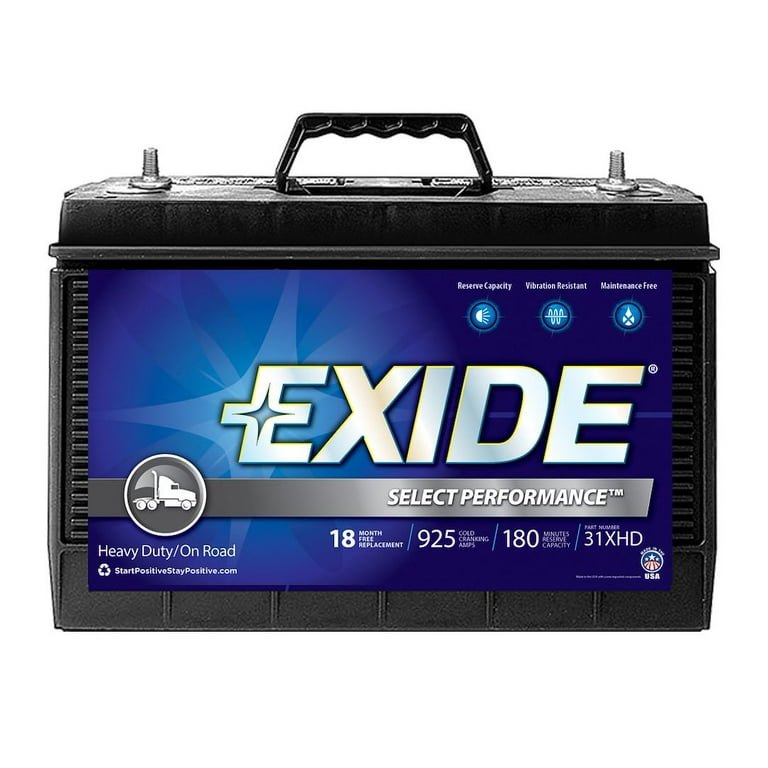 Exide Auto Battery - Sprinter S31XHD Group 31 - Walmart.com
