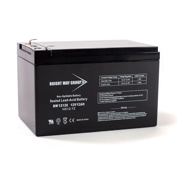 Exide EP12-12 Replacement Battery by Bright Way