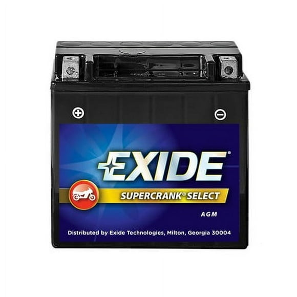 Exide Motorcycle Battery 12V Automotive Battery, Top Post