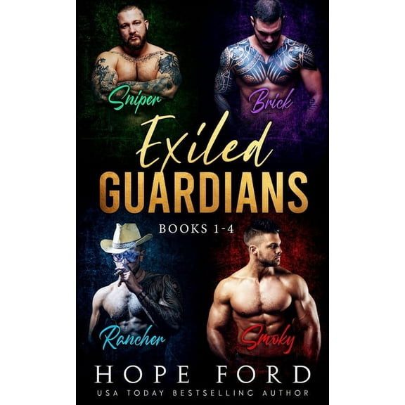Exiled Guardians: Books 1-4 (Paperback) by Hope Ford