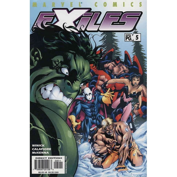Exiles (Marvel) #5 VF ; Marvel Comic Book