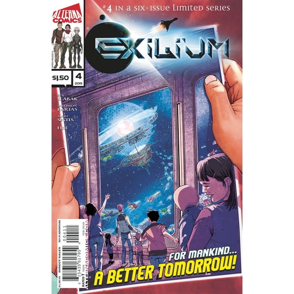 Exilium #4 () Alterna Comics Comic Book