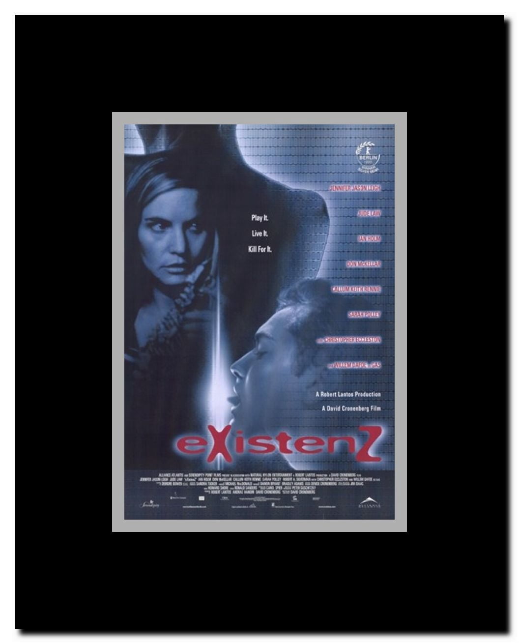 Existenz Framed Movie Poster