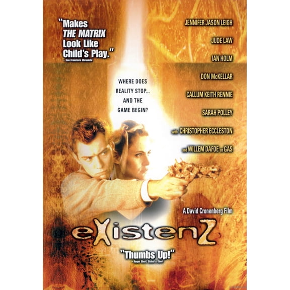 Existenz Movie poster Metal Sign 8inx 12in Art Print on Metal 8x12 Square Adults Z Posters